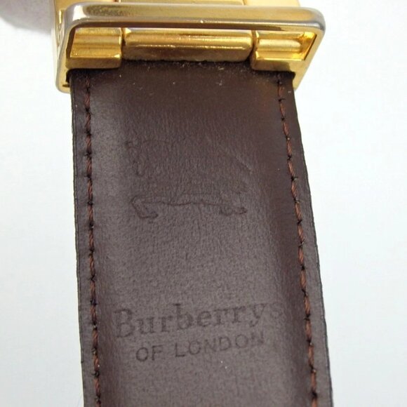Authentic BURBERRYS Logo buckle reversible belt leather [Used] - Picture 11 of 11